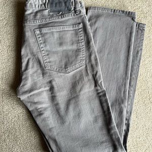 Bonobos Light Grey Tailored Jeans 32 x 32